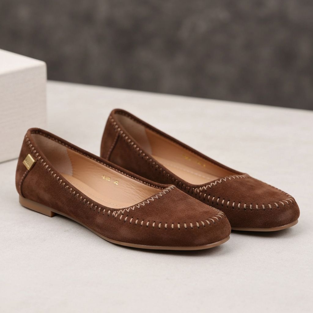 The Range: Suede Flats for Fall